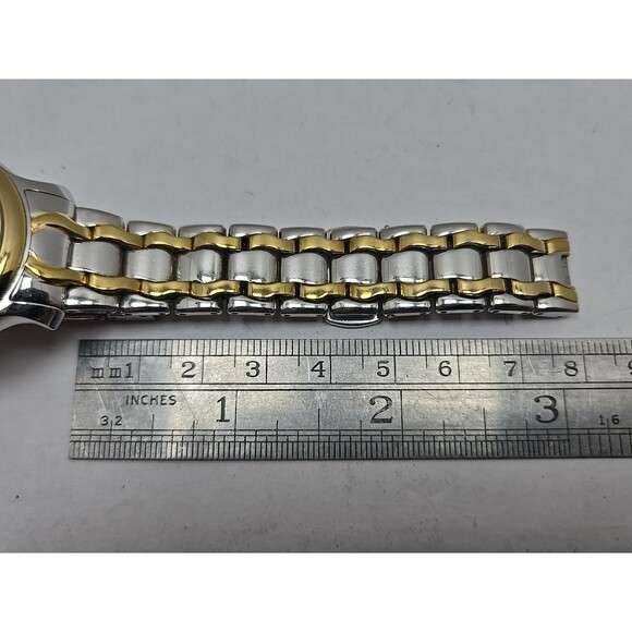 Aigner Como Swiss Made Two Tone Womens Watch Quartz New Battery Mother Of Pearl - Picture 9 of 11